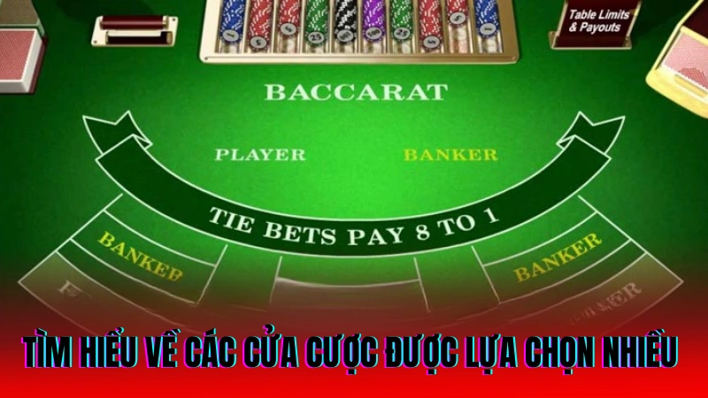 Cách Chơi Baccarat Hiệu Quả Giúp Nâng Cao Tỷ Lệ Chiến Thắng 3 Tìm hiểu về các cửa cược được lựa chọn nhiều nhất