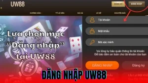 Đăng nhập UW88