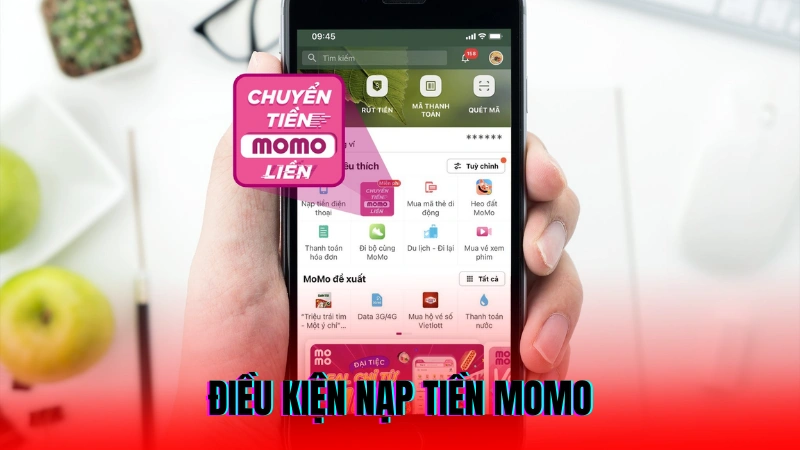 Điều kiện nạp tiền momo